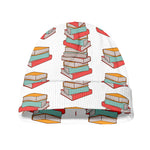 Pile Of Reading Books Pattern Print Beanie