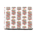 Pile Of Reading Books Pattern Print Bifold Wallet