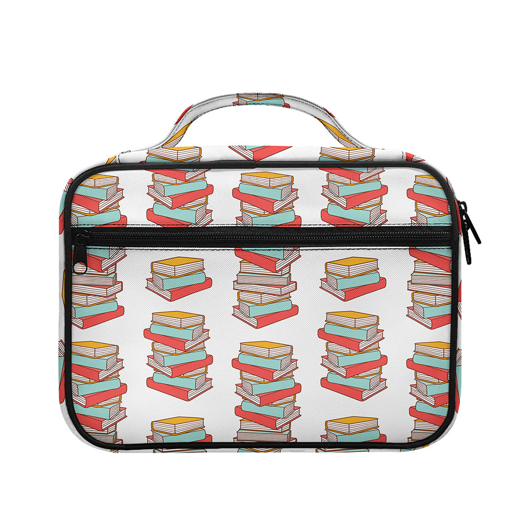 Pile Of Reading Books Pattern Print Briefcase Bible Bag
