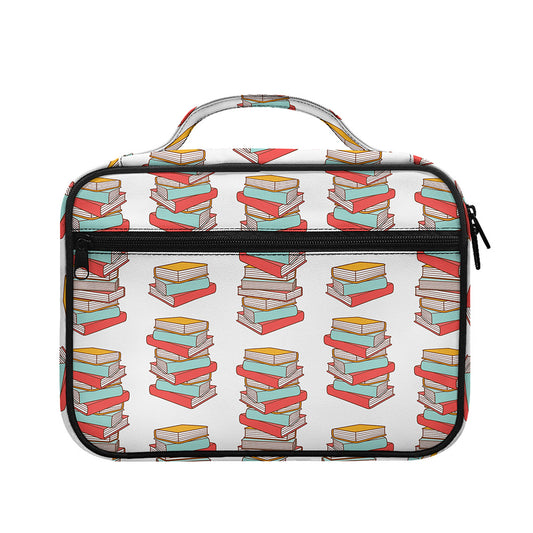 Pile Of Reading Books Pattern Print Briefcase Bible Bag