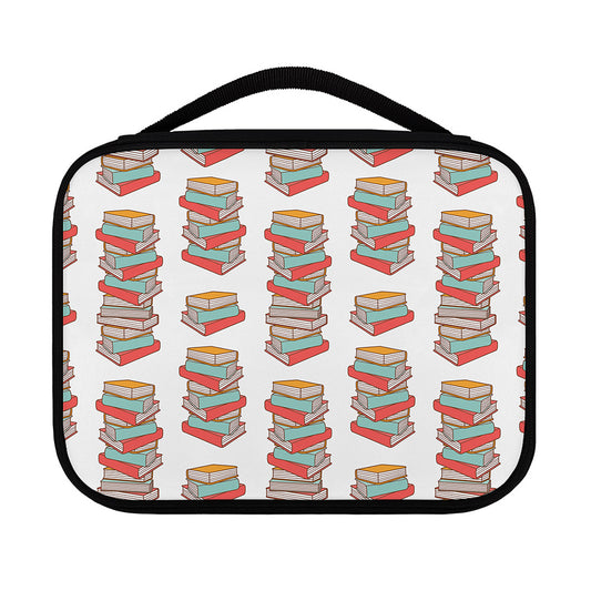 Pile Of Reading Books Pattern Print Classic Bible Case