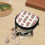 Pile Of Reading Books Pattern Print Coin Purse