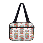 Pile Of Reading Books Pattern Print Double Strap Bible Bag