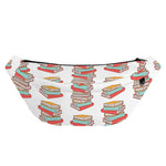 Pile Of Reading Books Pattern Print Fanny Pack