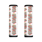 Pile Of Reading Books Pattern Print Handle Covers