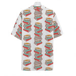 Pile Of Reading Books Pattern Print Hawaiian Shirt