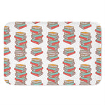 Pile Of Reading Books Pattern Print Indoor Door Mat