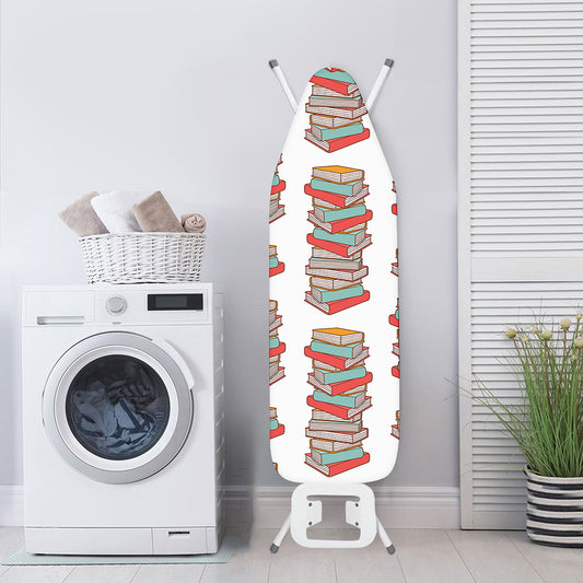 Pile Of Reading Books Pattern Print Ironing Board Cover
