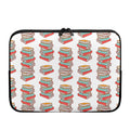 Pile Of Reading Books Pattern Print Laptop Sleeve