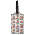 Pile Of Reading Books Pattern Print Luggage Tag