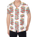 Pile Of Reading Books Pattern Print Men's Shirt