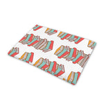Pile Of Reading Books Pattern Print Pet Cooling Mat Cover