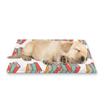 Pile Of Reading Books Pattern Print Pet Cooling Mat Cover