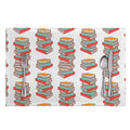 Pile Of Reading Books Pattern Print Placemat