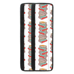 Pile Of Reading Books Pattern Print Refrigerator Handle Covers