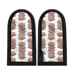 Pile Of Reading Books Pattern Print Skillet Handle Cover