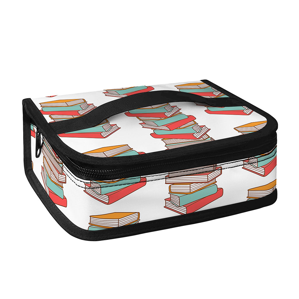 Pile Of Reading Books Pattern Print Small Lunch Bag