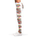 Pile Of Reading Books Pattern Print Women's Leggings