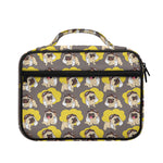 Pilot Pug Pattern Print Briefcase Bible Bag
