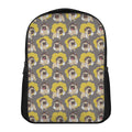 Pilot Pug Pattern Print Casual Backpack