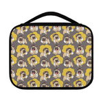 Pilot Pug Pattern Print Classic Bible Case