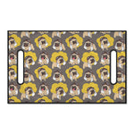 Pilot Pug Pattern Print Golf Cart Seat Cover