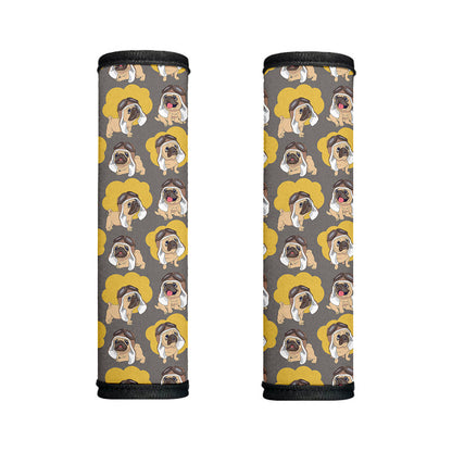 Pilot Pug Pattern Print Handle Covers