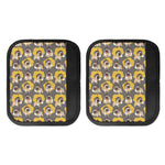 Pilot Pug Pattern Print Handle Covers