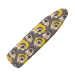 Pilot Pug Pattern Print Ironing Board Cover