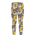 Pilot Pug Pattern Print Men's Leggings