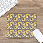 Pilot Pug Pattern Print Mouse Pad