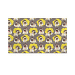 Pilot Pug Pattern Print Polyester Flag