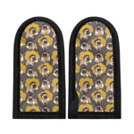 Pilot Pug Pattern Print Skillet Handle Cover