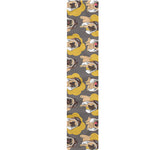 Pilot Pug Pattern Print Table Runner