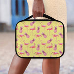 Pineapple And Flamingo Pattern Print Classic Bible Case