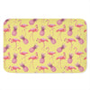 Pineapple And Flamingo Pattern Print Indoor Door Mat