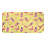 Pineapple And Flamingo Pattern Print Towel