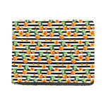 Pineapple And Hibiscus Striped Print Bifold Wallet