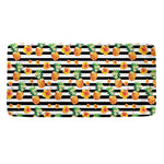 Pineapple And Hibiscus Striped Print Towel