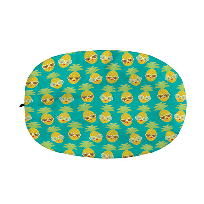 Pineapple Emoji Pattern Print Car Side Mirror Covers