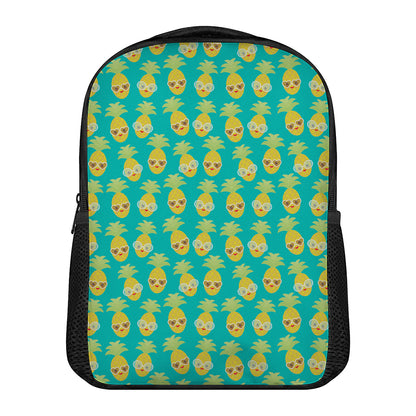 Pineapple Emoji Pattern Print Casual Backpack
