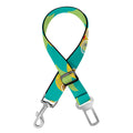 Pineapple Emoji Pattern Print Dog Seat Belt