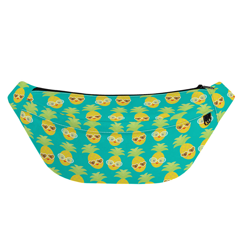 Pineapple Emoji Pattern Print Fanny Pack