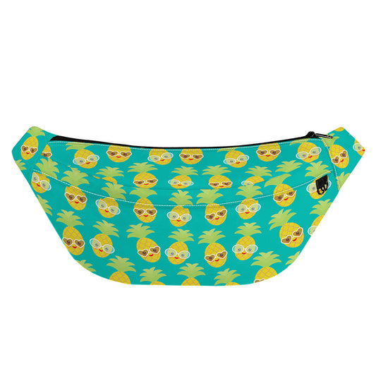 Pineapple Emoji Pattern Print Fanny Pack