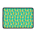 Pineapple Emoji Pattern Print Kitchen Mat