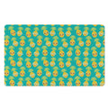 Pineapple Emoji Pattern Print Polyester Doormat