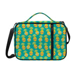 Pineapple Emoji Pattern Print Shoulder Strap Bible Bag