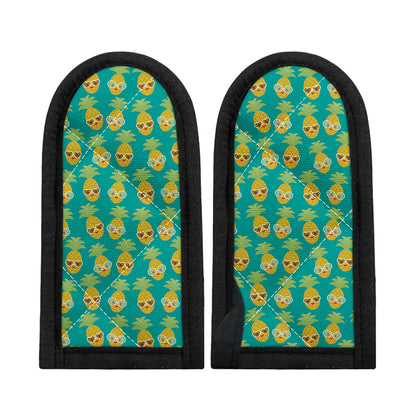 Pineapple Emoji Pattern Print Skillet Handle Cover