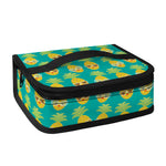Pineapple Emoji Pattern Print Small Lunch Bag