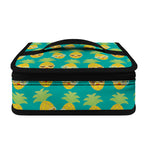 Pineapple Emoji Pattern Print Small Lunch Bag